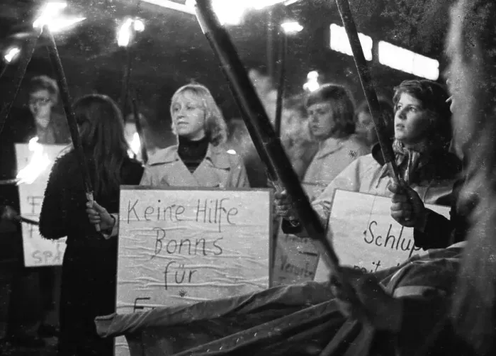 Framed Print : The Franco dictatorship's persecution of Spanish democrats prompted workers