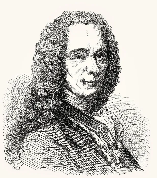 Framed Print : Francois-Marie Arouet, 1694 - 1778