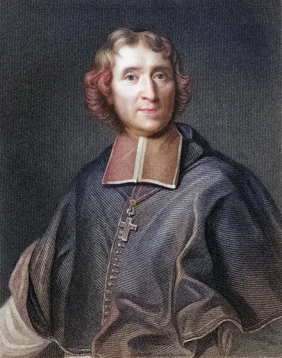 Framed Print : Francois de Salignac de la Mothe Fenelon 1651-1715, French archbishop, theologian and man of letters. From the book Gallery of Portraits, 1833, Historical, digitally restored reproduction from a 19th century original, Record date not stated Framed Print : Francois de Salignac de la Mothe Fenelon 1651-1715, French archbishop, theologian and man of letters. From the book Gallery of Portraits, 1833, Historical, digitally restored reproduction from a 19th century original, Record date not stated