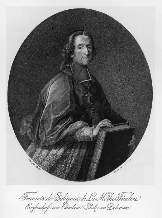 Framed Print : Francois de Salignac de La Mothe Fenelon