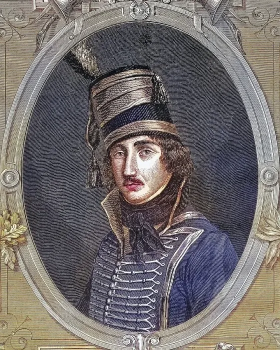 Framed Print : Francois Severin Desgraviers-Marceau (born 1 March 1769 in Chartres died 21 September 1796 in Altenkirchen)