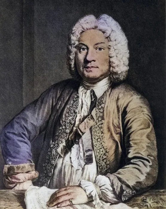 Framed Print : Francoise Couperin (1668-1733)