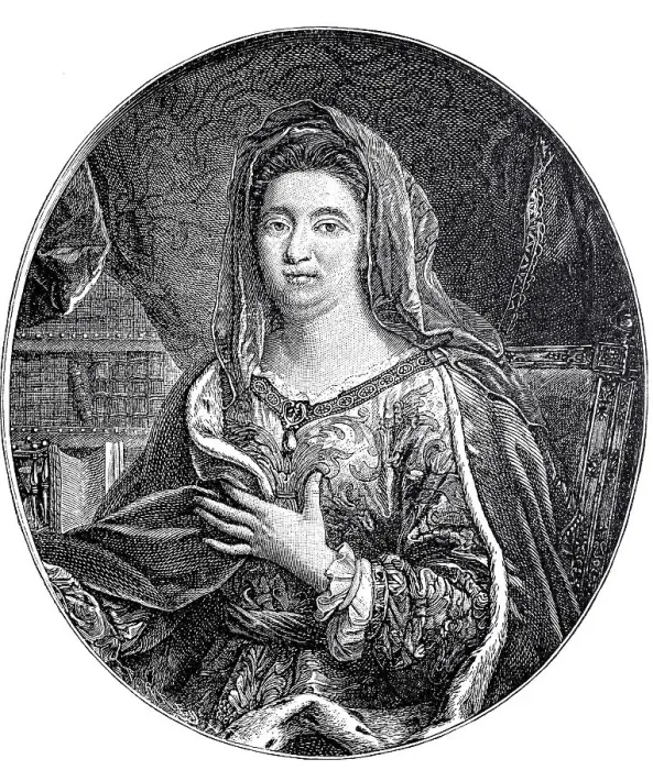 Framed Print : Francoise d Aubigne, Marquise de Maintenon