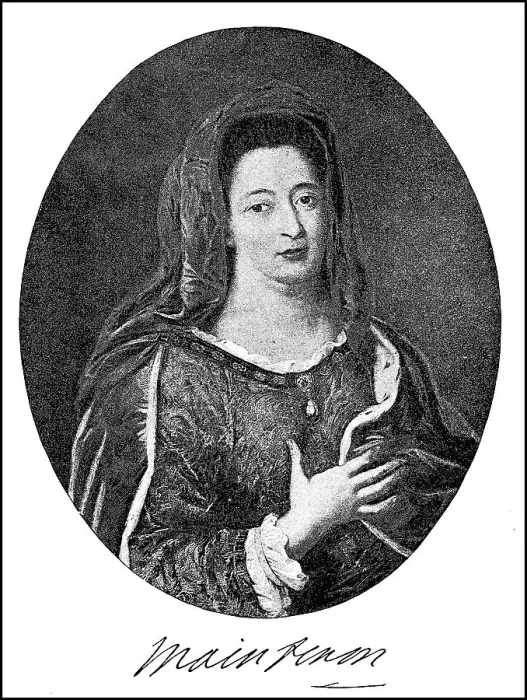 Framed Print : Francoise dAubigne, married Madame Scarron