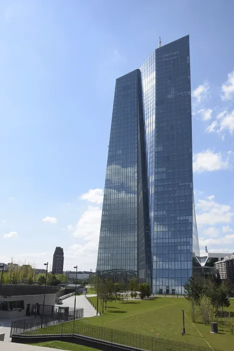 Framed Print : Frankfurt, Main, ECB, European Central Bank