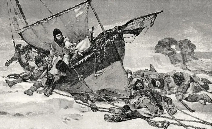 Framed Print : Franklin's lost expedition