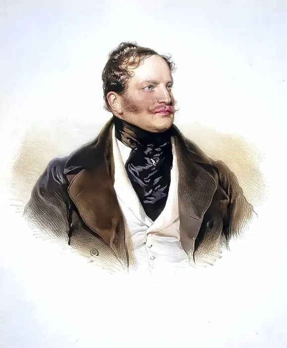 Framed Print : Franz Graf Hardegg (1799-1854)