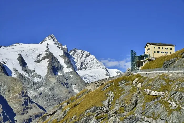Framed Print : Franz-Josefs-Hoehe with Grossglockner