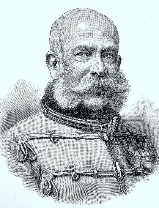 Framed Print : Franz Joseph I 18 August 1830, at the same time Apostolic King Hungary and King Bohemia