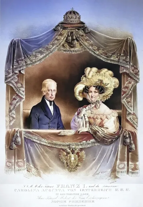 Framed Print : Franz Joseph Karl (born 12 February 1768 in Florence)