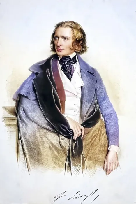 Framed Print : Franz Liszt (list) (Hungarian Liszt Ferencz) Framed Print : Franz Liszt (list) (Hungarian Liszt Ferencz)