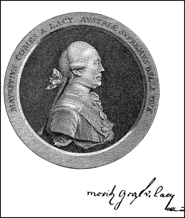 Framed Print : Franz Moritz Count of Lacy, Lascy
