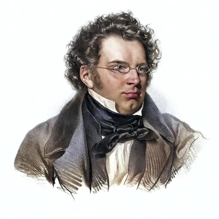 Framed Print : Franz Peter Schubert (born 31 January 1797 in the municipality of Himmelpfortgrund)