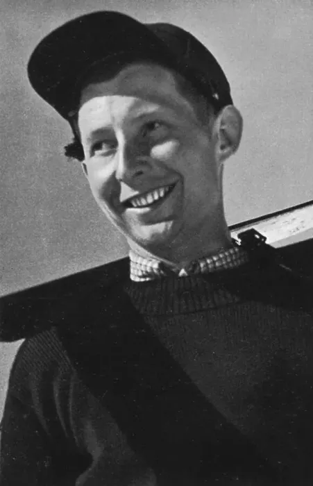 Framed Print : Franz Pfnuer, acquired a gold medal in a Winter Olympics