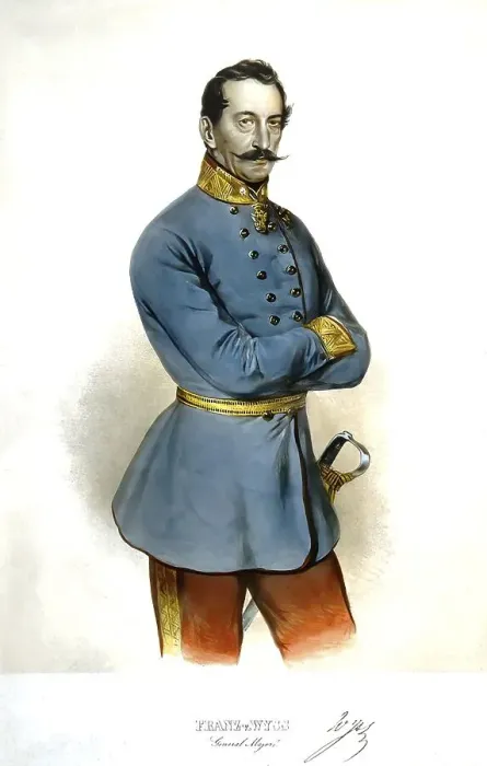Framed Print : Franz Salomon Wyss, also von Wyss