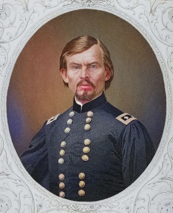 Framed Print : Franz Sigel, 1824 to 1902, Union General in the Civil War Framed Print : Franz Sigel, 1824 to 1902, Union General in the Civil War