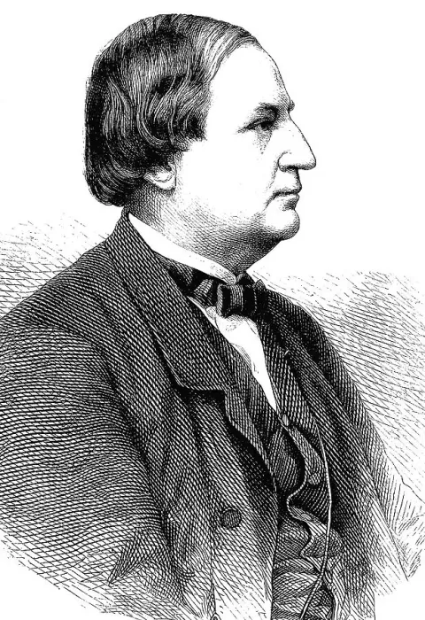 Framed Print : Franz Wilhelm Abt, 1819-1885, a German composer and conductor