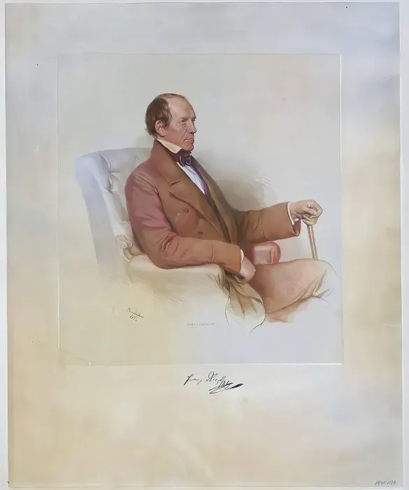 Framed Print : Franz Xaver Riepl (born 29 November 1790 in Graz)