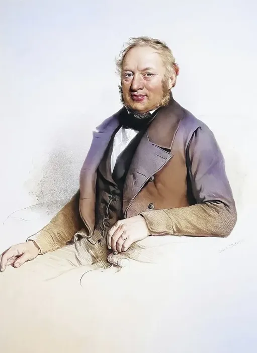 Framed Print : Franz Xaver Steinitz (c. 1820-1880)