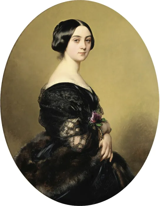 Framed Print : Franz Xaver Winterhalter (20 April 1805 - 8 July 1873) Framed Print : Franz Xaver Winterhalter (20 April 1805 - 8 July 1873)