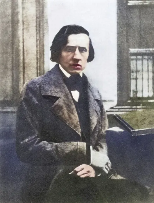 Framed Print : Frederic Chopin (1810-1849) Polish composer and pianist