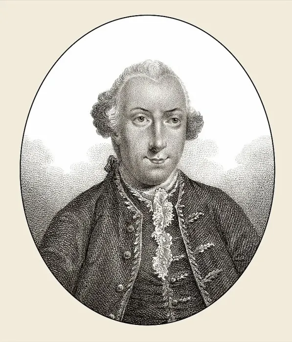 Framed Print : Frederick Calvert, 6th Baron Baltimore