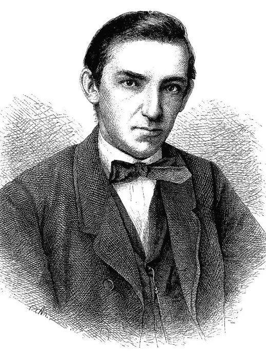 Framed Print : Frederick Dittes, 1829 - 1896, a German educator Framed Print : Frederick Dittes, 1829 - 1896, a German educator