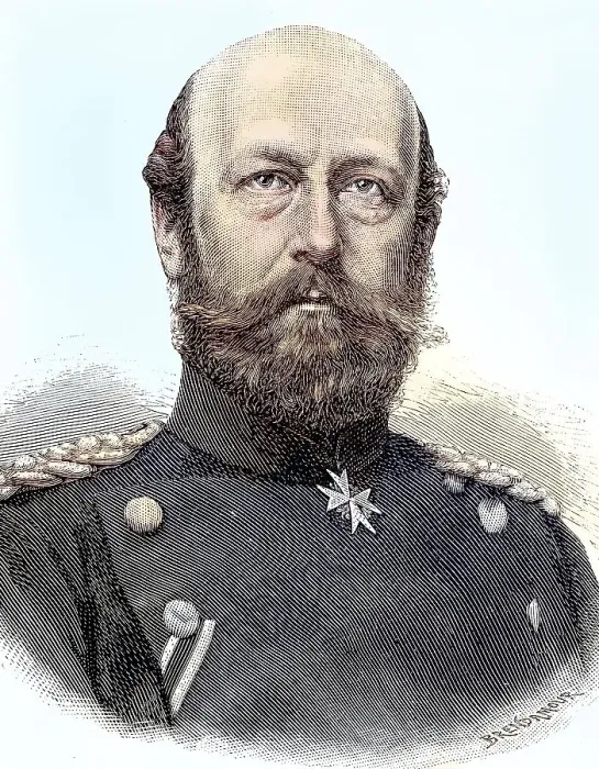 Framed Print : Frederick Francis II, 1823, 1883 Framed Print : Frederick Francis II, 1823, 1883