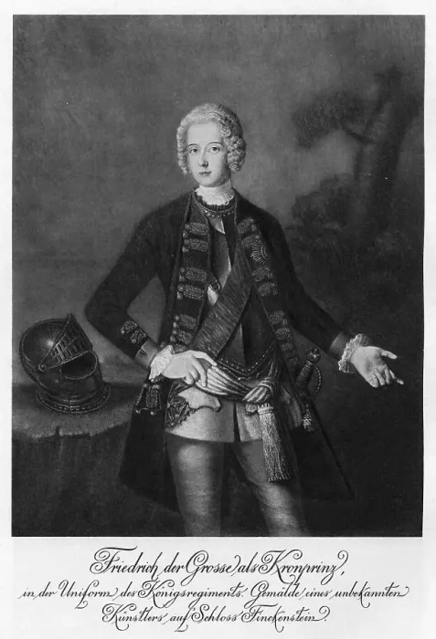 Framed Print : Frederick the Great as Crown Prince