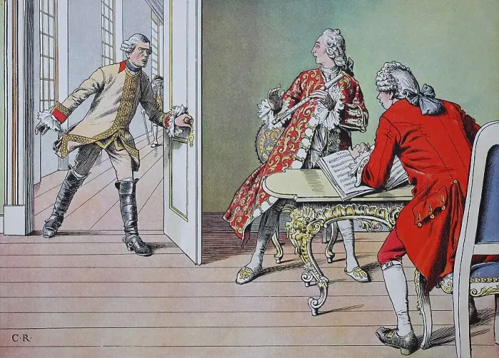Framed Print : Frederick the Great, Frederick II 1712