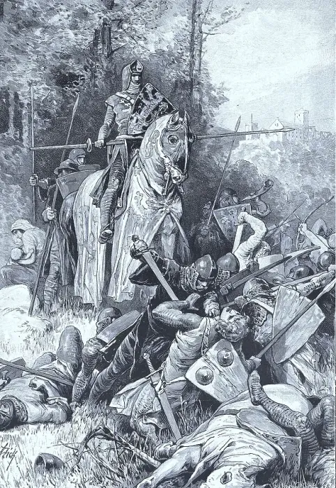 Framed Print : Frederick I called the Brave or the Pleading