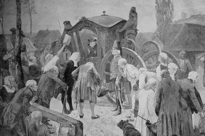 Framed Print : Frederick II, 24 January 1712, 17 August 1786