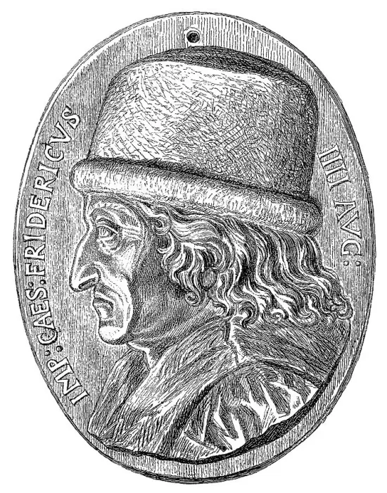Framed Print : Frederick III, 1415-1493, called the Peaceful or the Fat Framed Print : Frederick III, 1415-1493, called the Peaceful or the Fat