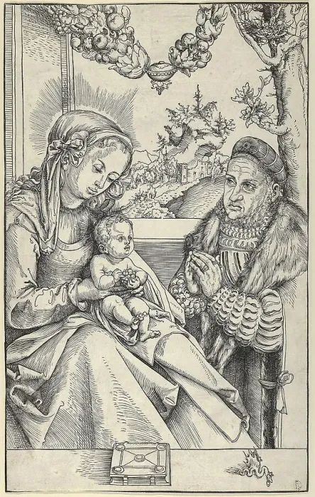 Framed Print : Frederick III or Frederick the Wise of Saxony (17 January 1463-5 May 1525)