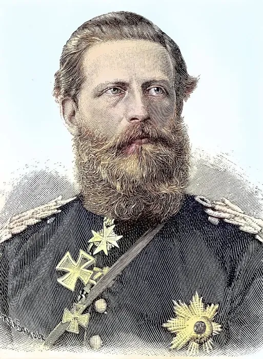 Framed Print : Frederick III, German Emperor and King of Prussia