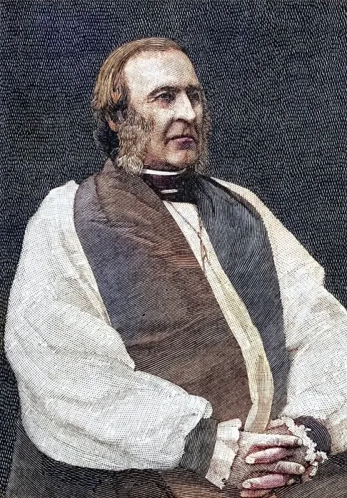 Framed Print : Frederick Temple, 1821-1902, Archbishop of Canterbury
