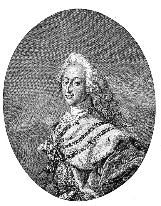 Framed Print : Frederick V, 31 March 1723, 14 January 1766