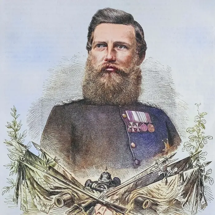 Framed Print : Frederick William, Crown Prince of Prussia