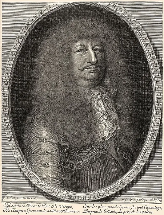 Framed Print : Frederick William, Elector of Brandenburg