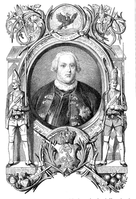 Framed Print : Frederick William I. of the House of Hohenzollern