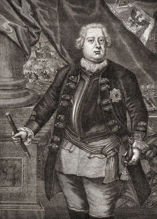 Framed Print : Frederick William I of Prussia, 1688-1740 Framed Print : Frederick William I of Prussia, 1688-1740