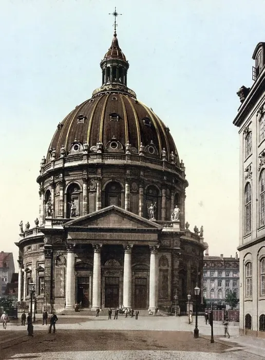 Framed Print : Frederik's Church, Frederiks Kirke Framed Print : Frederik's Church, Frederiks Kirke