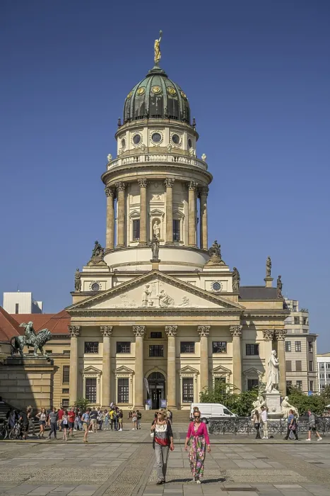 Framed Print : French Cathedral, Gendarmenmarkt