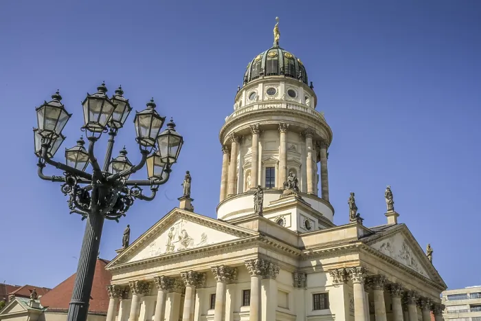 Framed Print : French Cathedral, Gendarmenmarkt