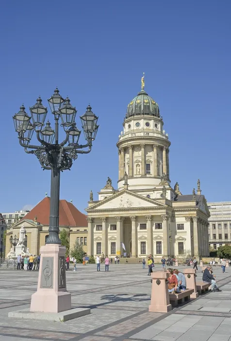 Framed Print : French Cathedral, Gendarmenmarkt