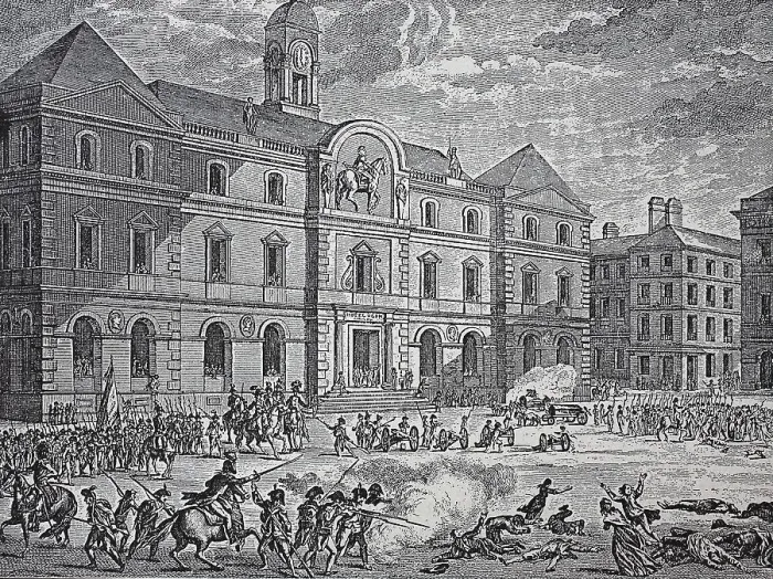 Framed Print : French Revolution, Fusillade of Lyon Framed Print : French Revolution, Fusillade of Lyon