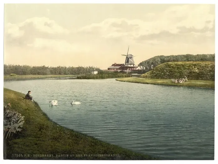Framed Print : The Frenchman's Redoubt on Norderney Framed Print : The Frenchman's Redoubt on Norderney