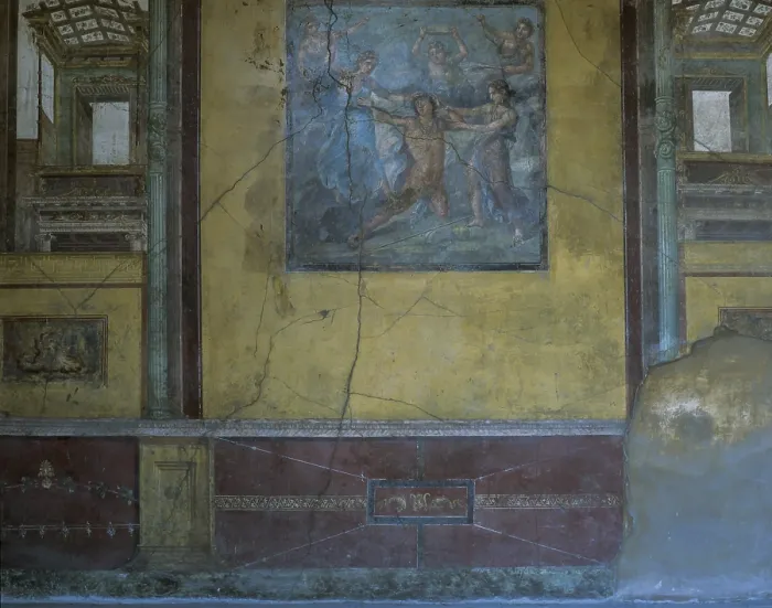 Framed Print : Frescoes from the House of Vettii Framed Print : Frescoes from the House of Vettii