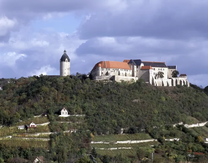 Framed Print : Freyburg / Unstrut, Neuenburg Castle
