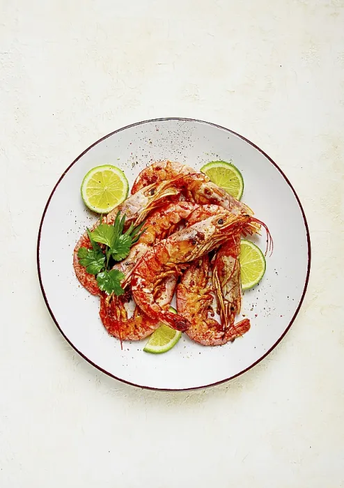 Framed Print : Fried Langoustines, Australian